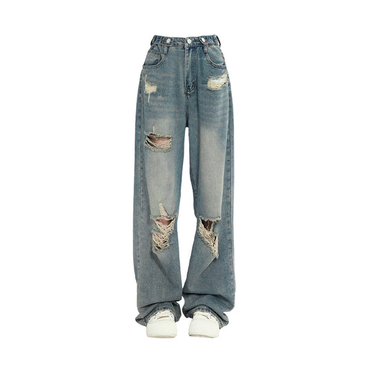 American Vintage Ripped Jeans Girl