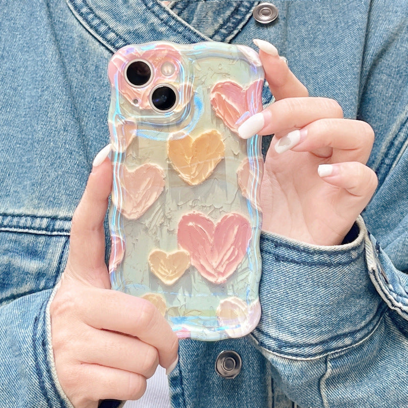 Advanced Oil Painting Love Phone Case