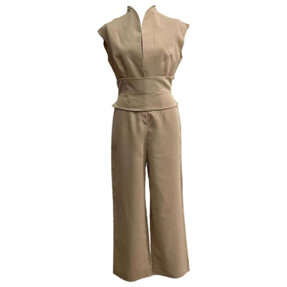 Fashion Women's New Solid Wide Leg Pants