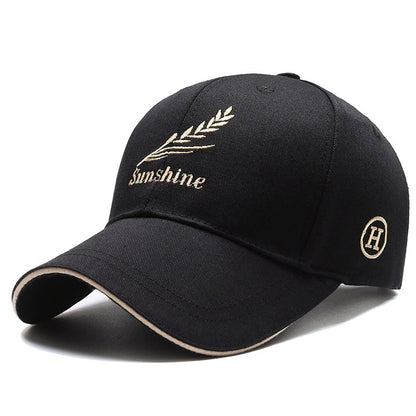 Men's Wheat Embroidered Baseball Cap