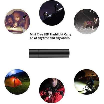 USB rechargeable flashlight