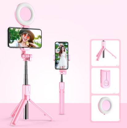 Bluetooth fill-in-one selfie stick