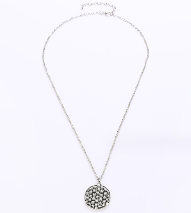 Geometric Necklace Alloy Jewelry Pendant