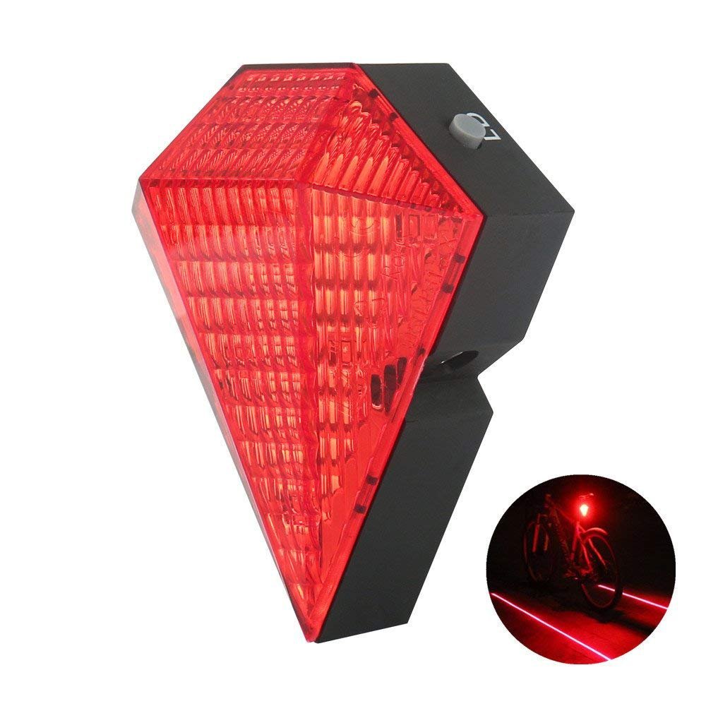 USB charging warning light bicycle tail light