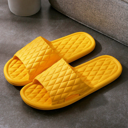 Home Rubber Men's Slippers Indoor Soft And Lightweight