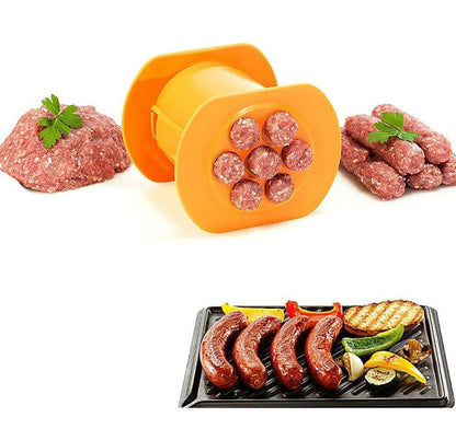 Hot Dog Maker Meat Strip Squeezer Plastic DIY Meat Sausage Pasta Balls Rapid Prototyping DIY Tool Kitchen Cooking Gadgets