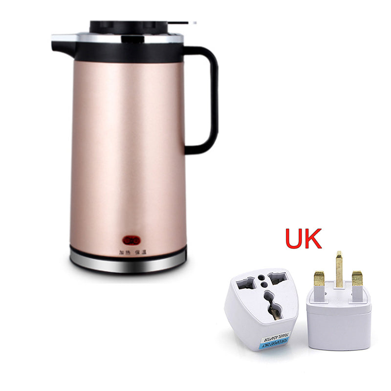 Electric kettle double insulated stainless steel mini kettle 1.8L