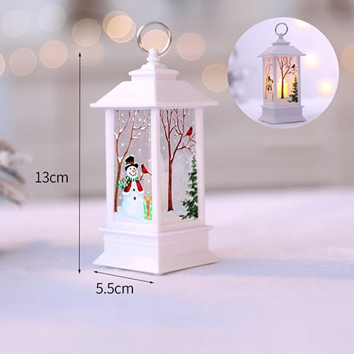 Christmas Lantern LED Electronic Candle Table Lamp Night Light For The Elderly