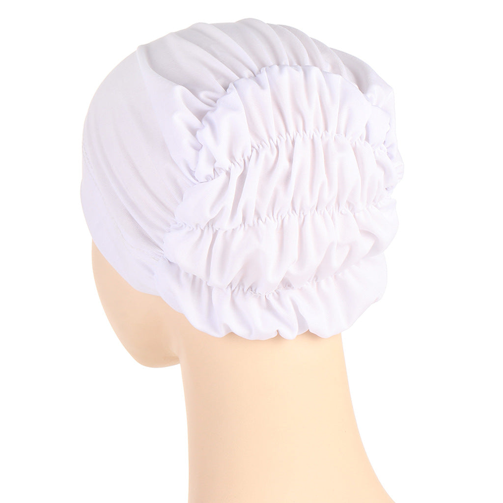 Muslim New Multicolor Back Elastic Hat