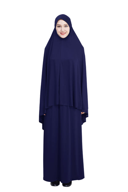 Muslim ladies hijab skirt suit prayer dress