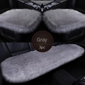 Winter plush car seat