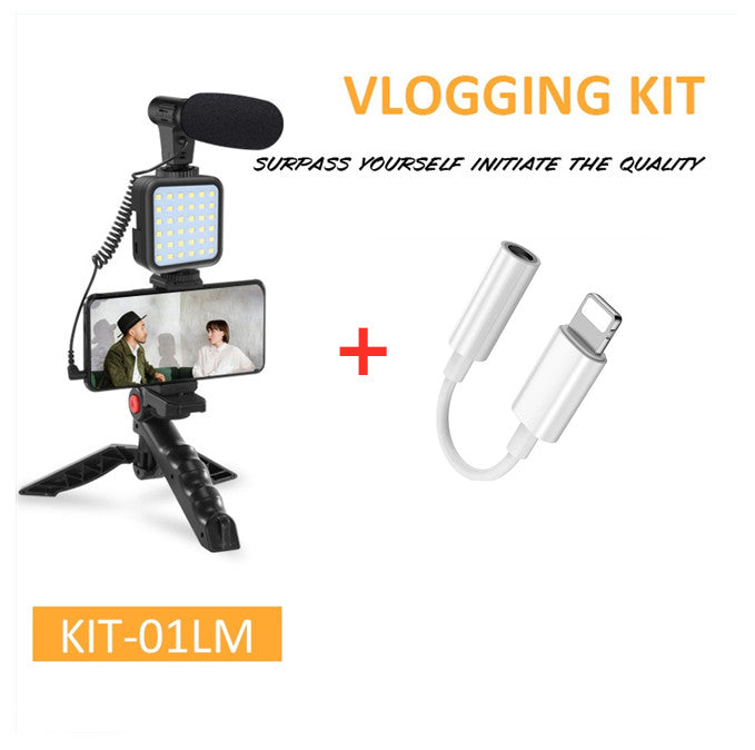 Compatible with Apple, Camera Accessories With Desktop Tripod Light