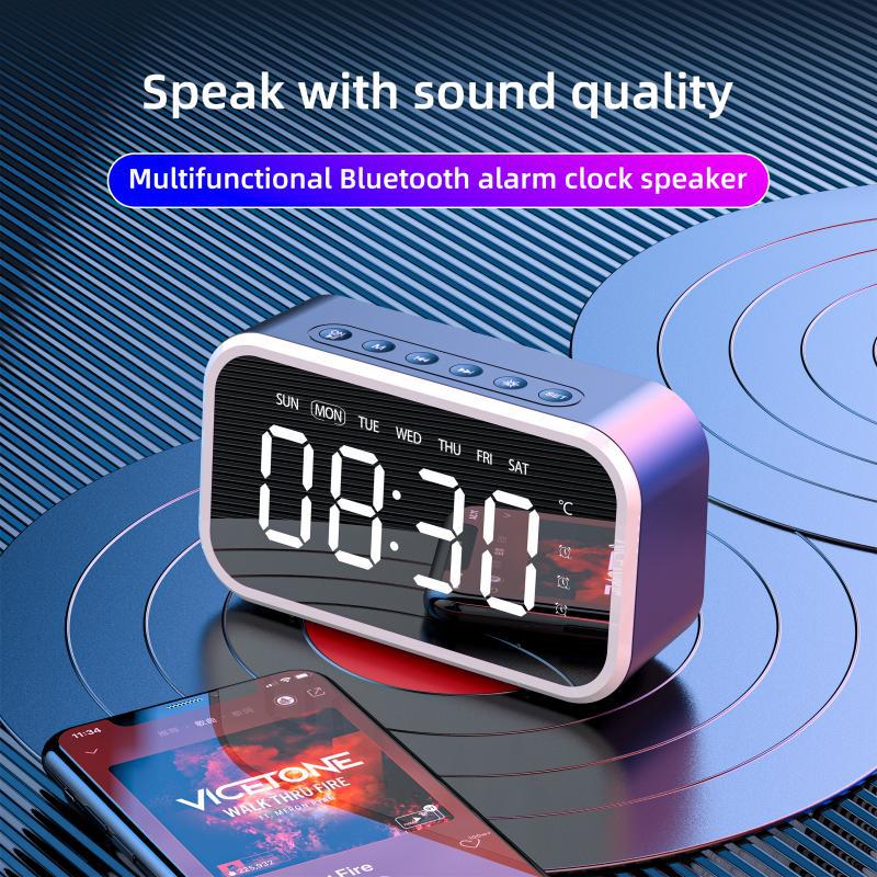 Desktop Alarm Clock Bluetooth Wireless Audio
