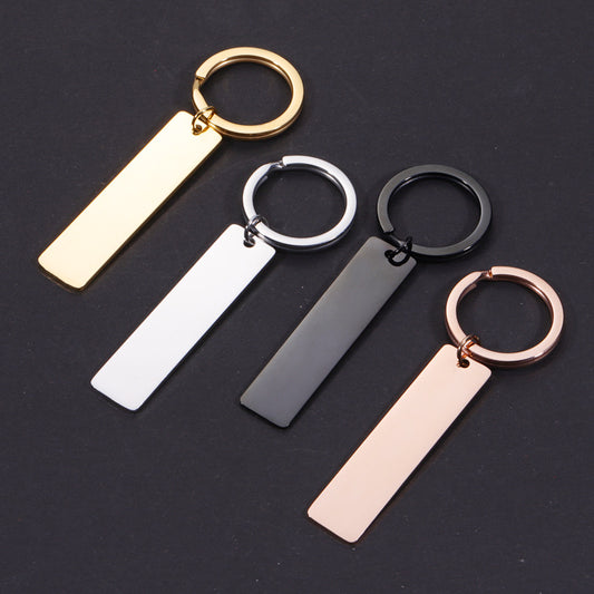 Personalized Music Spotify Scan Code Keychain for Women Men Stainless Steel Keyring Custom Laser Engrave Spotify Code Jewelry