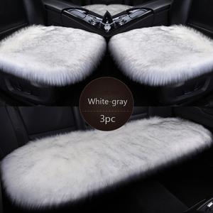 Winter plush car seat