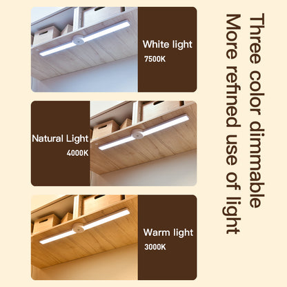 Intelligent Cabinet Light With Foldable Automatic Human Body Sensing Light, Clothing Cabinet Light, Wine Cabinet Light, Strip Light, Magnetic Wall Light