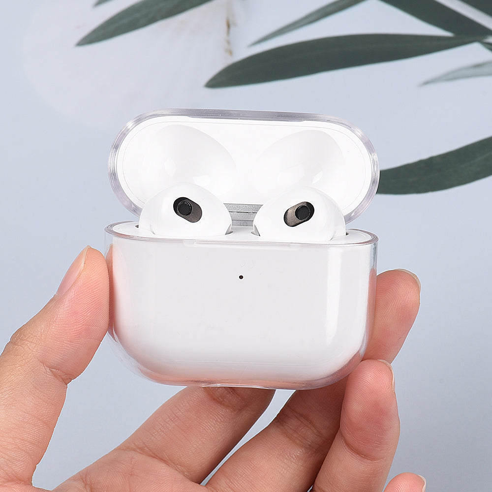 Transparent Case For Airpods 2 3 Pro 1 Case PC Clear Earphone Cover For Air Pods Pro 2 3 1 Earpods Case Charging BOX Shell