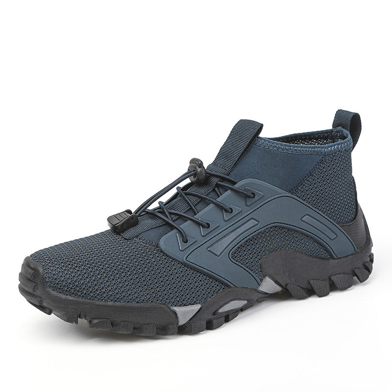 Mens Fashion Breathable Non-slip Hiking Shoes