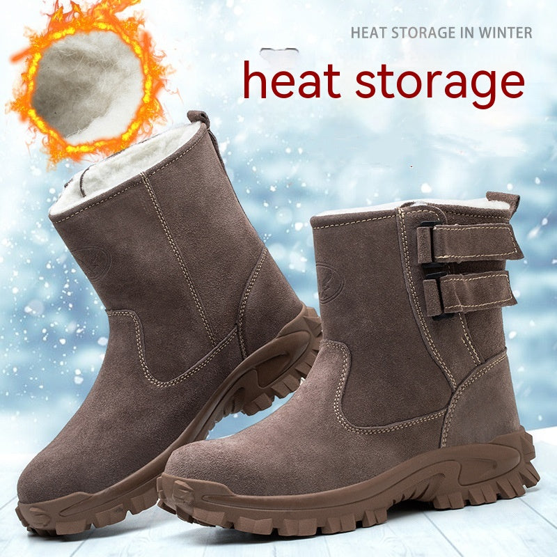 Thickened Warm Boots Labor Insurance Work