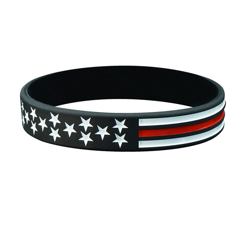 Flag Commemorative Belief Silicone Bracelet