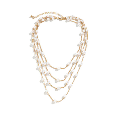 Simple Cold Style Metal Chain Necklace