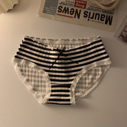 Japanese Cute Underwear Women's Cotton