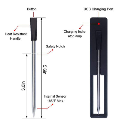 Kitchen Food Barbecue Oven Thermometer