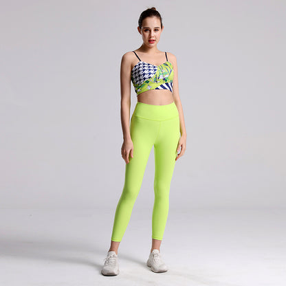 Women's Sports Fitness Clothing Two Piece Set