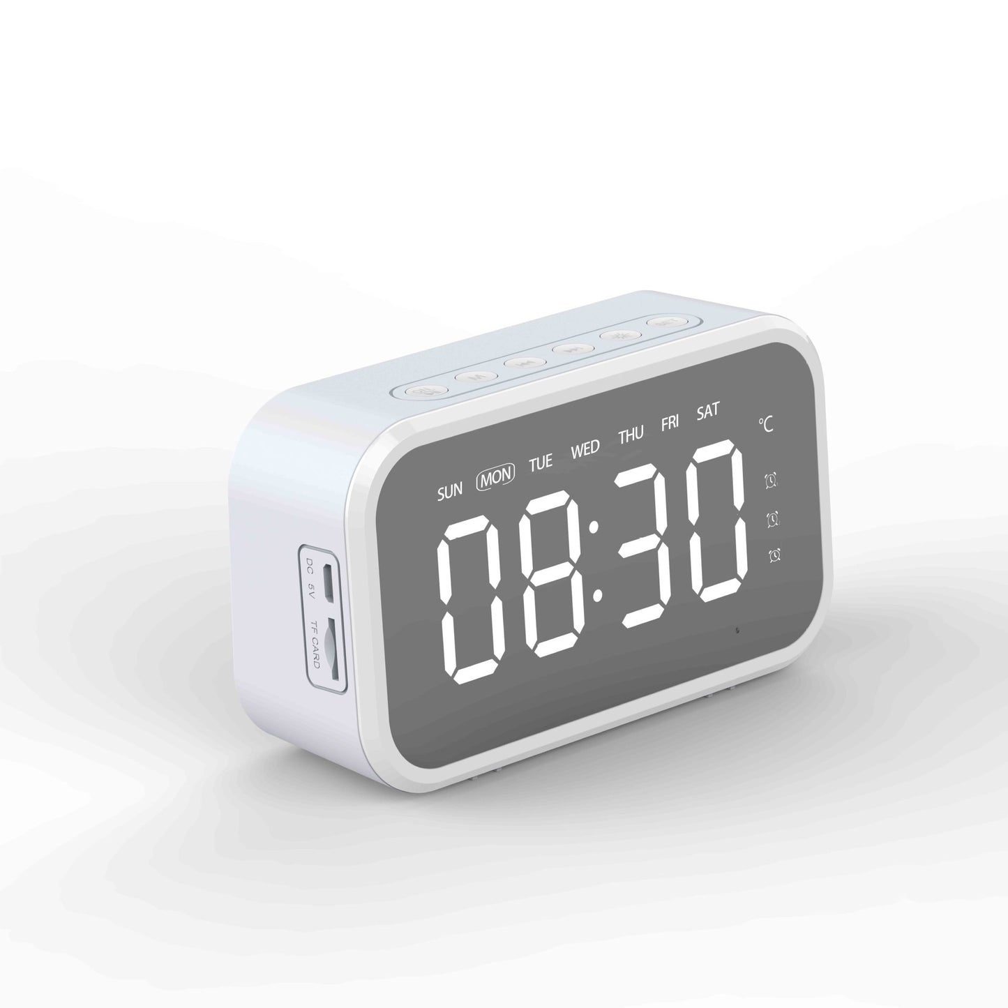 Desktop Alarm Clock Bluetooth Wireless Audio