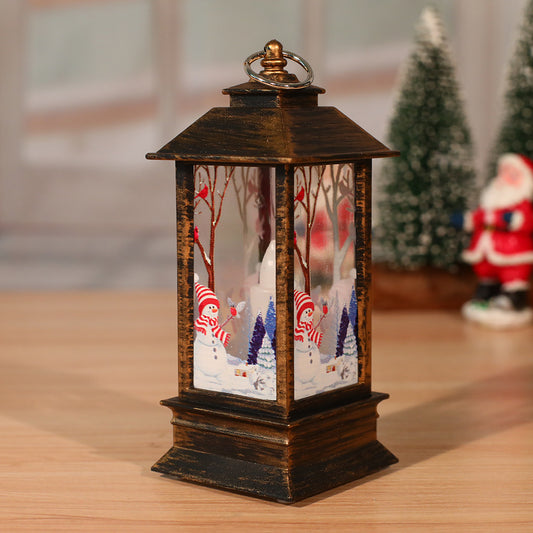 Christmas Lantern LED Electronic Candle Table Lamp Night Light For The Elderly