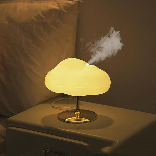 Cloud-Shaped Colorful Atmosphere Light Humidifier Household Silent Bedroom Pregnant Women And Babies Can Use Aroma Diffuser