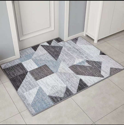 Modern Minimalist Home Entrance Floor Mats Custom Human Door Mats Living Room Non-slip Absorbent Foot Mats Bedroom Carpets