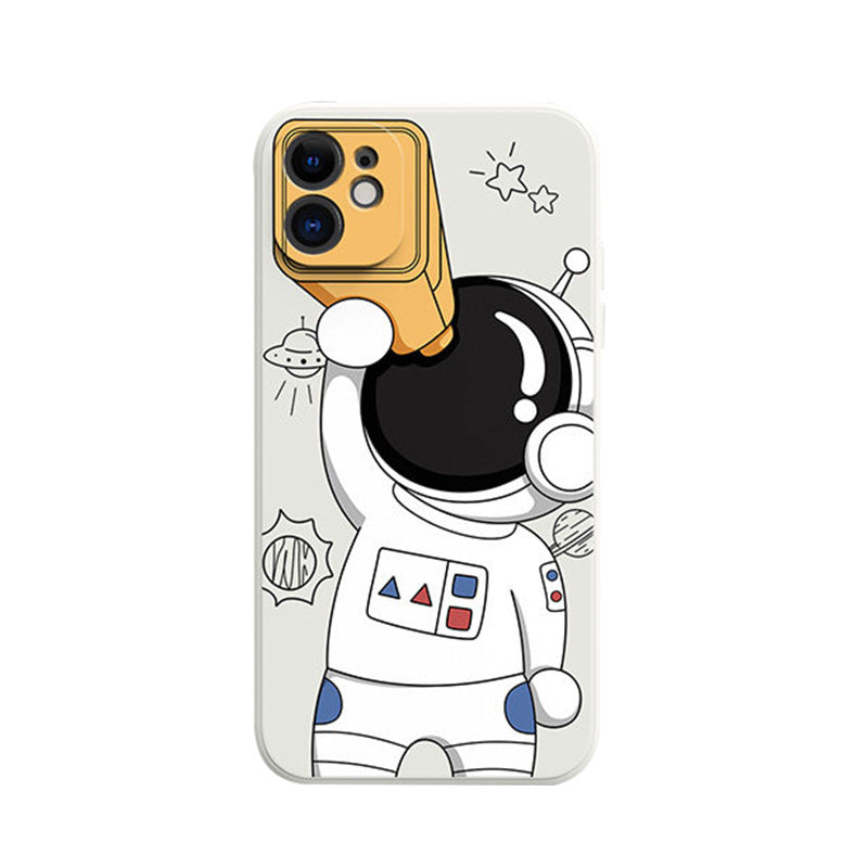 For Astronauts, Mobile Phone Case Side Pattern, Soft Case