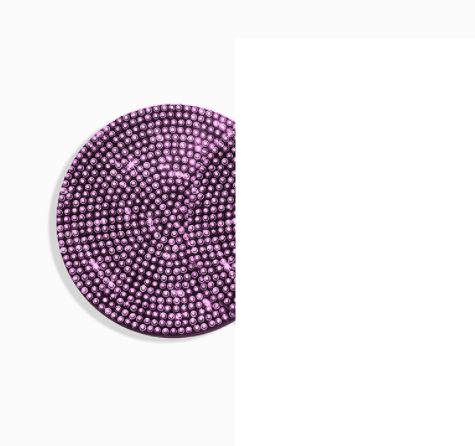 Bling Car Coasters For Cup Holder 2 Pack Universal Anti Slip Silicone Cup Holder Insert Crystal Rhinestone Car Interior Accessories