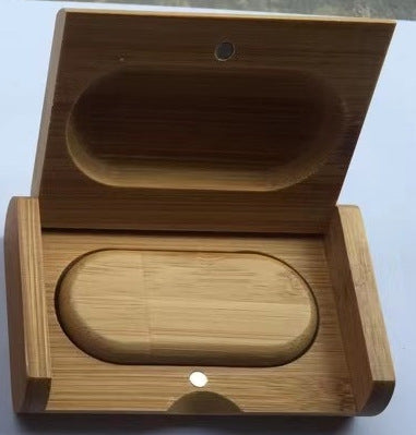 Wooden USB Drive Gift U Disk Set Maple Bamboo Creative