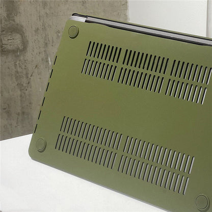 MacBook Notebook Protective Shell Quicksand Army Green