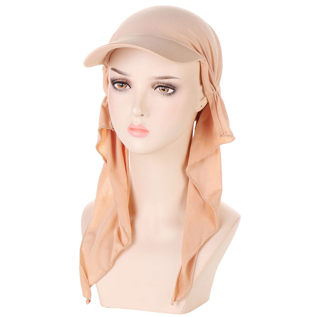 Casual Fashion Muslim Multi-color Turban Cap