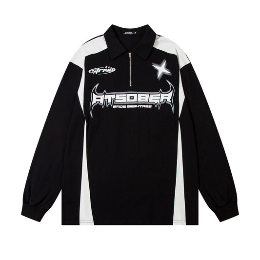 High Street Design Racing Suit Long Sleeve Coat