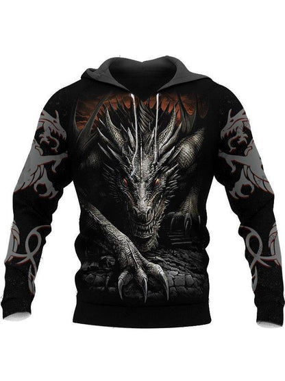 Cool Armor Printed 3D Sweater Hoodie