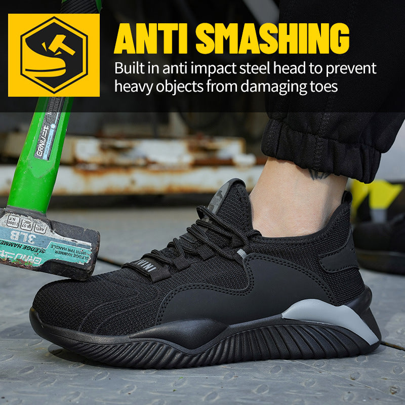 Protective Shoes Steel Toe Cap Anti-smashing