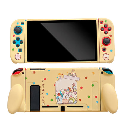 Cartoon Corner Creature Nintendo Shell Split Game Console Tpu Protective Soft Cover