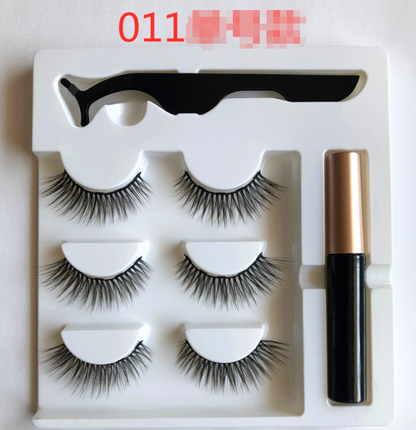 Magnetic false eyelashes