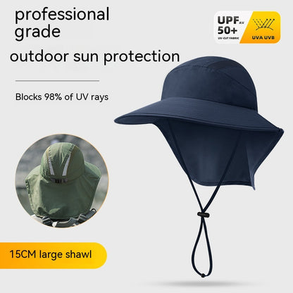 Outdoor Mountaineering Face Cover Sun-proof Hat UV