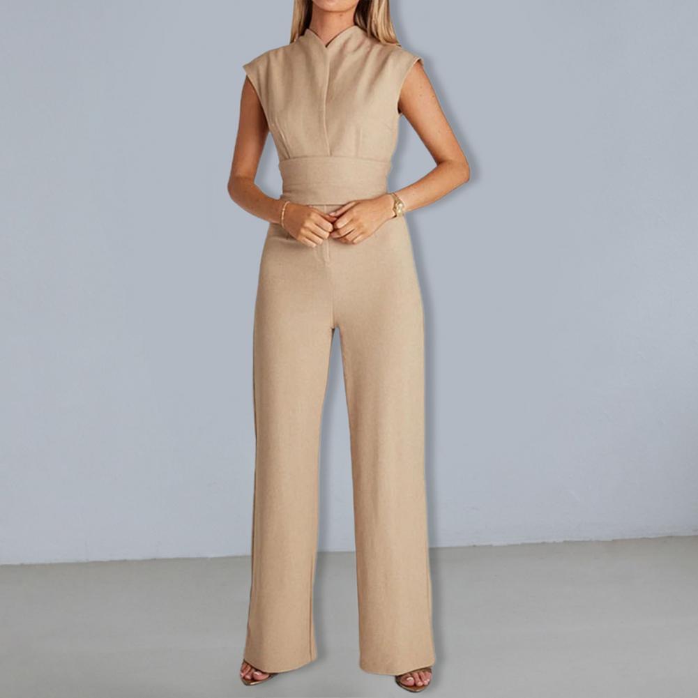 Fashion Women's New Solid Wide Leg Pants